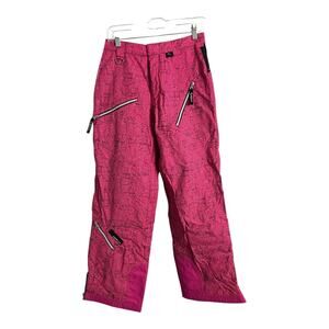 Aeryx Womens ski snowboard Pants Pink S Small Snow Winter